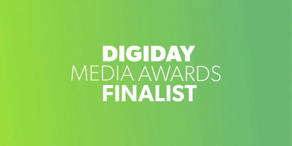 Digiday Media Awards Finalist